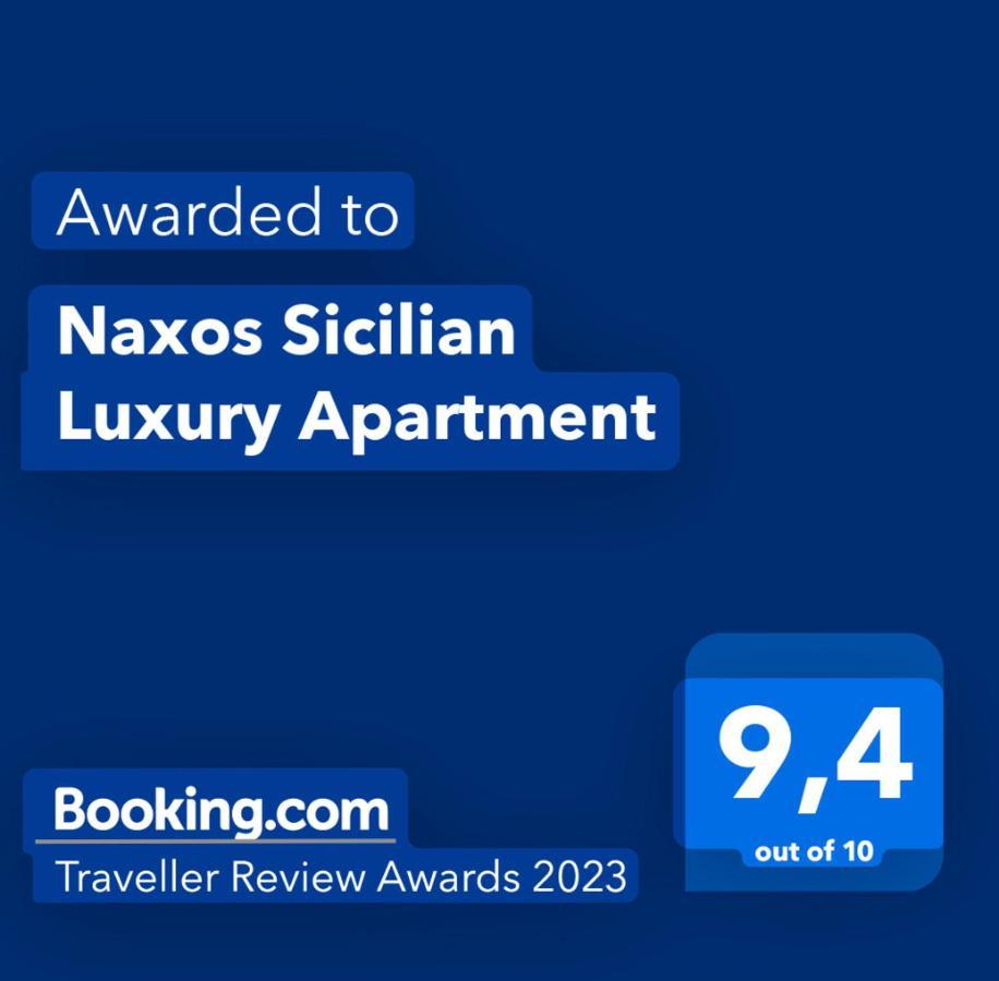Naxos Sicilian Luxury Apartment Giardini-Naxos Exterior foto